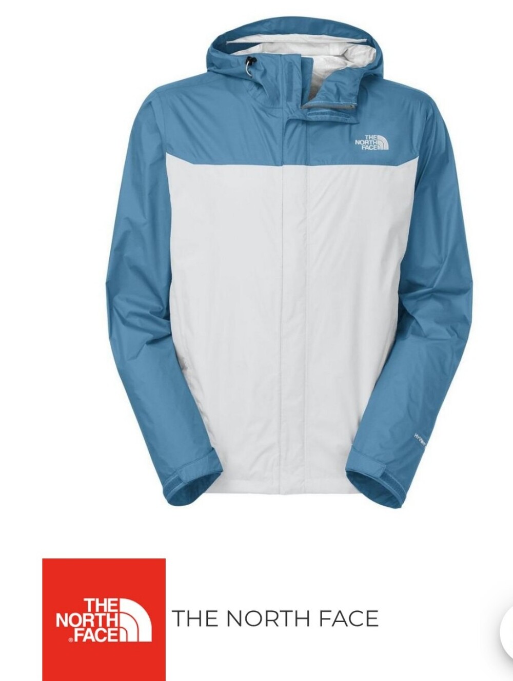 The North Face Venture Jacket Men's Sz. XXL High Rise Grey/ Dish Blue